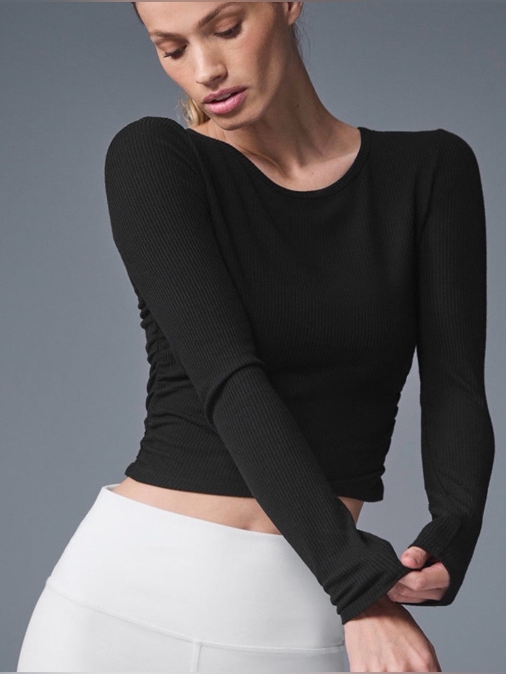 Alo Gathered Long Sleeve